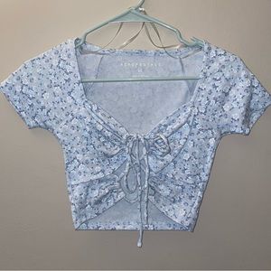 ❌FINAL CALL ❌ NWOT-Aeropostale cut out cropped baby tee